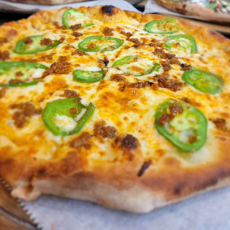 January Pizza Special: Spicy Bianca